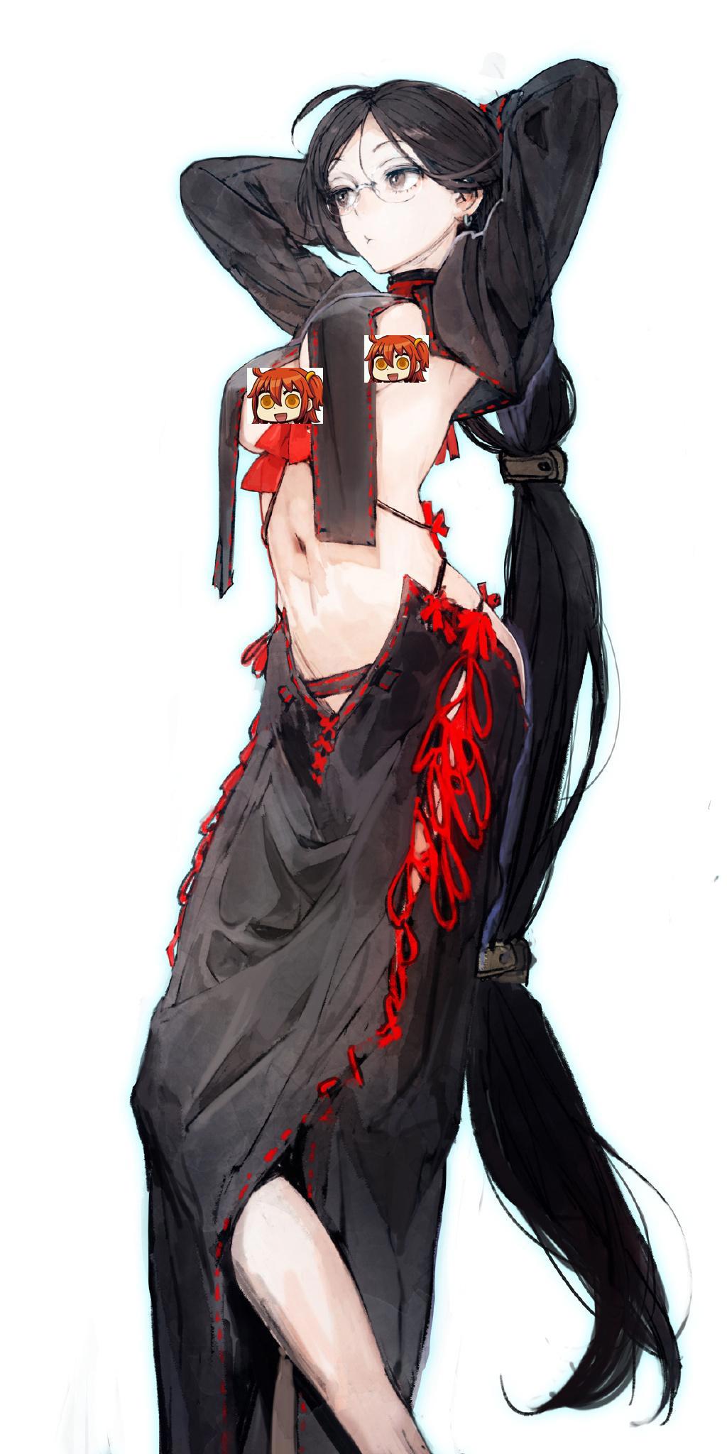 fgo：虞姬画师公开周年服装正面和隔壁碧蓝航线的天狼星学坏了
