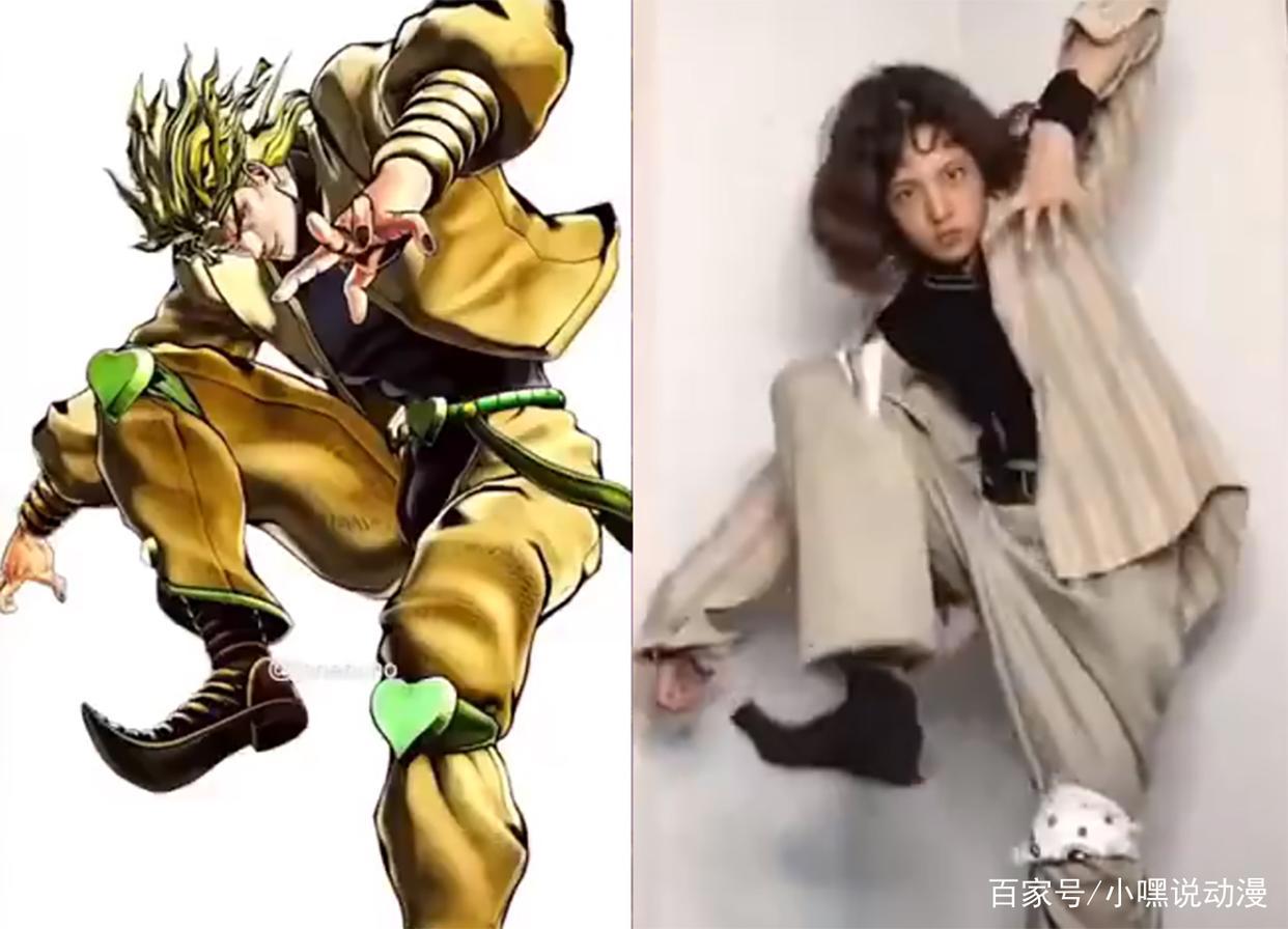 JO厨小姐姐还原JOJO立,历代JOJO全部拿下,连伊奇也不放过