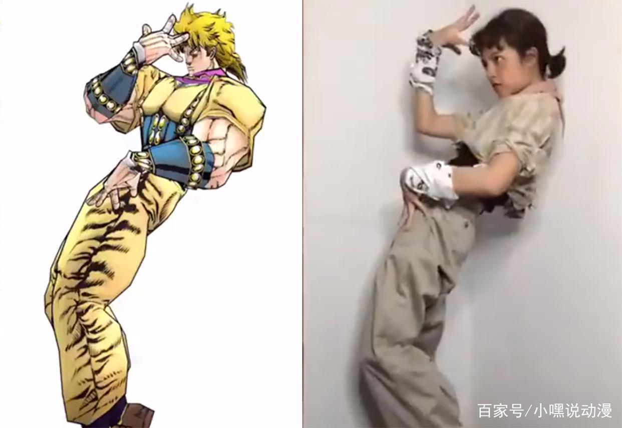 JO厨小姐姐还原JOJO立,历代JOJO全部拿下,连伊奇也不放过