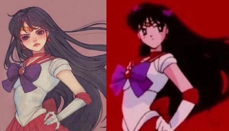 当美少女战士换个画风，土萌萤清纯可爱，月野兔变身芭比娃娃