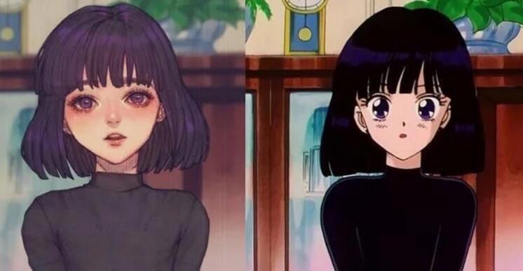 当美少女战士换个画风，土萌萤清纯可爱，月野兔变身芭比娃娃