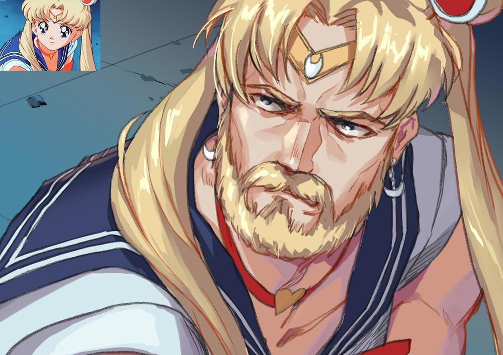 美少女战士月野兔掀起热潮：网友说想看水龙敬画，她要变成劳模？