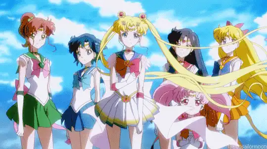 她是美少女战士中的月野兔,也是我心中的女英雄