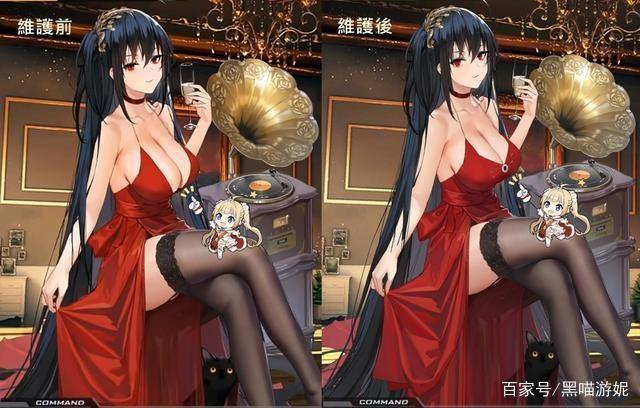 碧蓝航线日服大凤l2d皮肤遭遇修复网友吐槽衣服布料太多也算BUG
