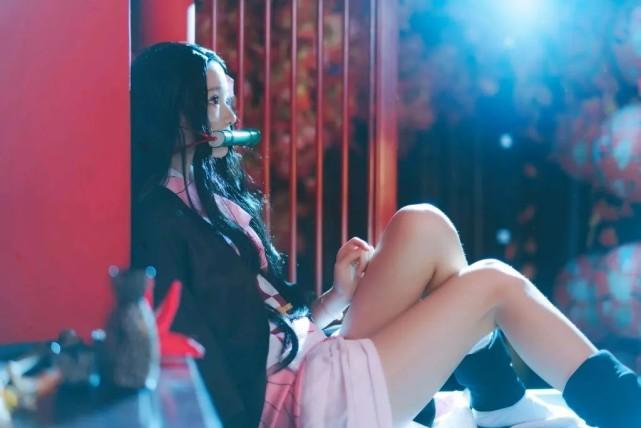 御姐风格的祢豆子你见过吗？估计炭治郎看到后都认不出来了