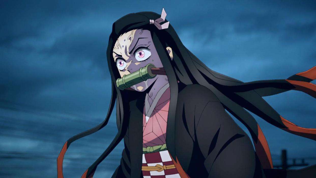 鬼灭之刃游郭篇：炭治郎开启日呼压制上六，狂暴化祢豆子重创堕姬