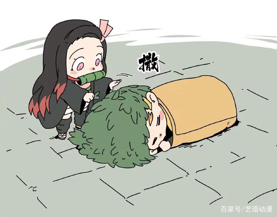鬼灭之刃祢豆子昼夜颠倒，区别对待三人，炭治郎睡醒以为无惨来过