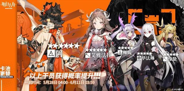 明日方舟:最新常驻卡池测评!小绵羊艾雅法拉,六星特种阿