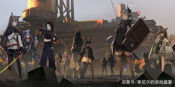 《明日方舟》里那些帅到爆炸的精二立绘，每张堪比艺术品