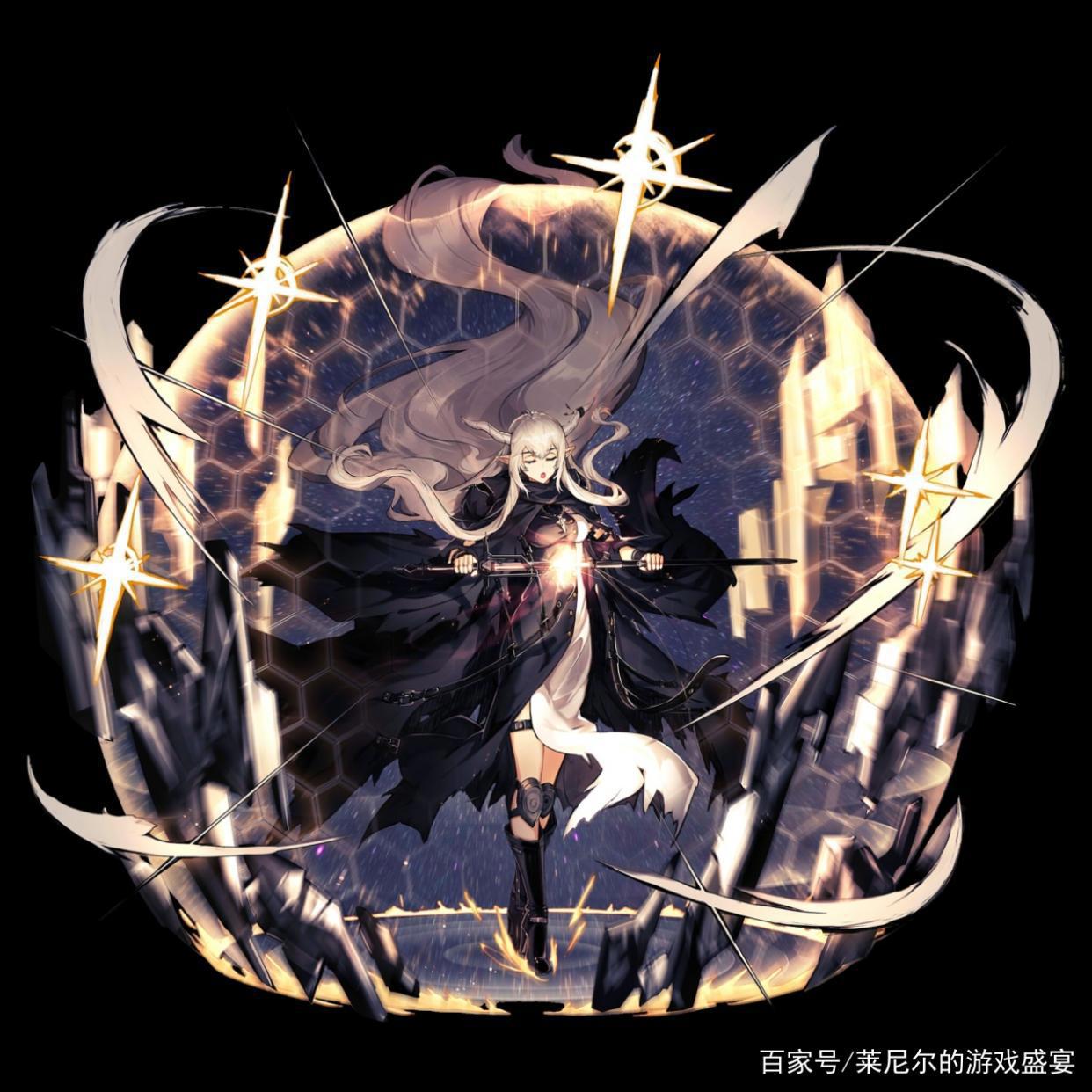 《明日方舟》里那些帅到爆炸的精二立绘，每张堪比艺术品