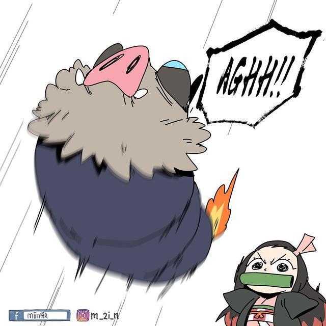 《鬼灭之刃》祢豆子化身护兄狂魔,嘴平伊之助惨遭扔飞?