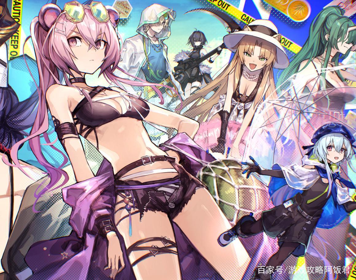 明日方舟8月6日公开夏活,新限定会是林雨霞吗?水陈终于返场了