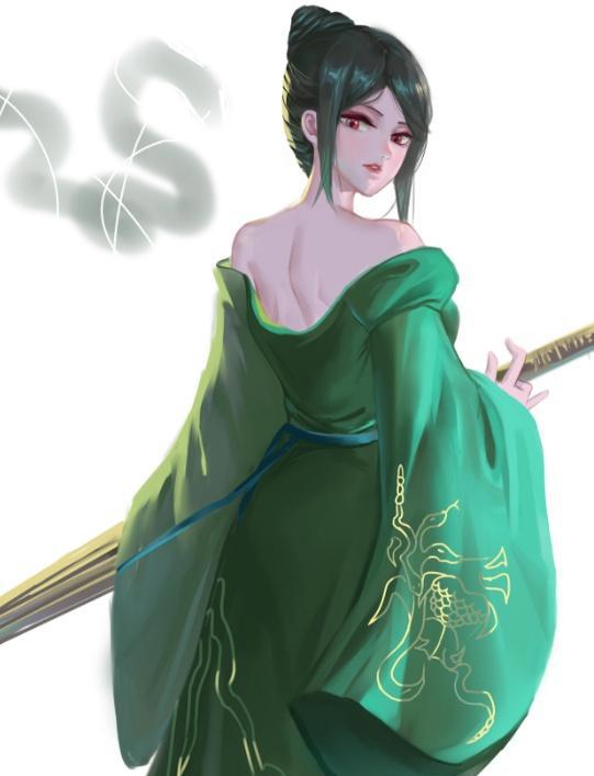 画师笔下的《白蛇缘起》，宝青坊主长高了，小白当起了妈妈！