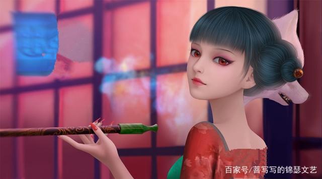 看了白蛇缘起，网友都开始画美丽的小狐狸，姿态各异，哪个最像？