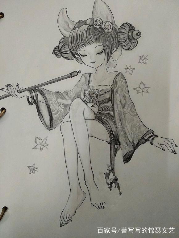 看了白蛇缘起，网友都开始画美丽的小狐狸，姿态各异，哪个最像？