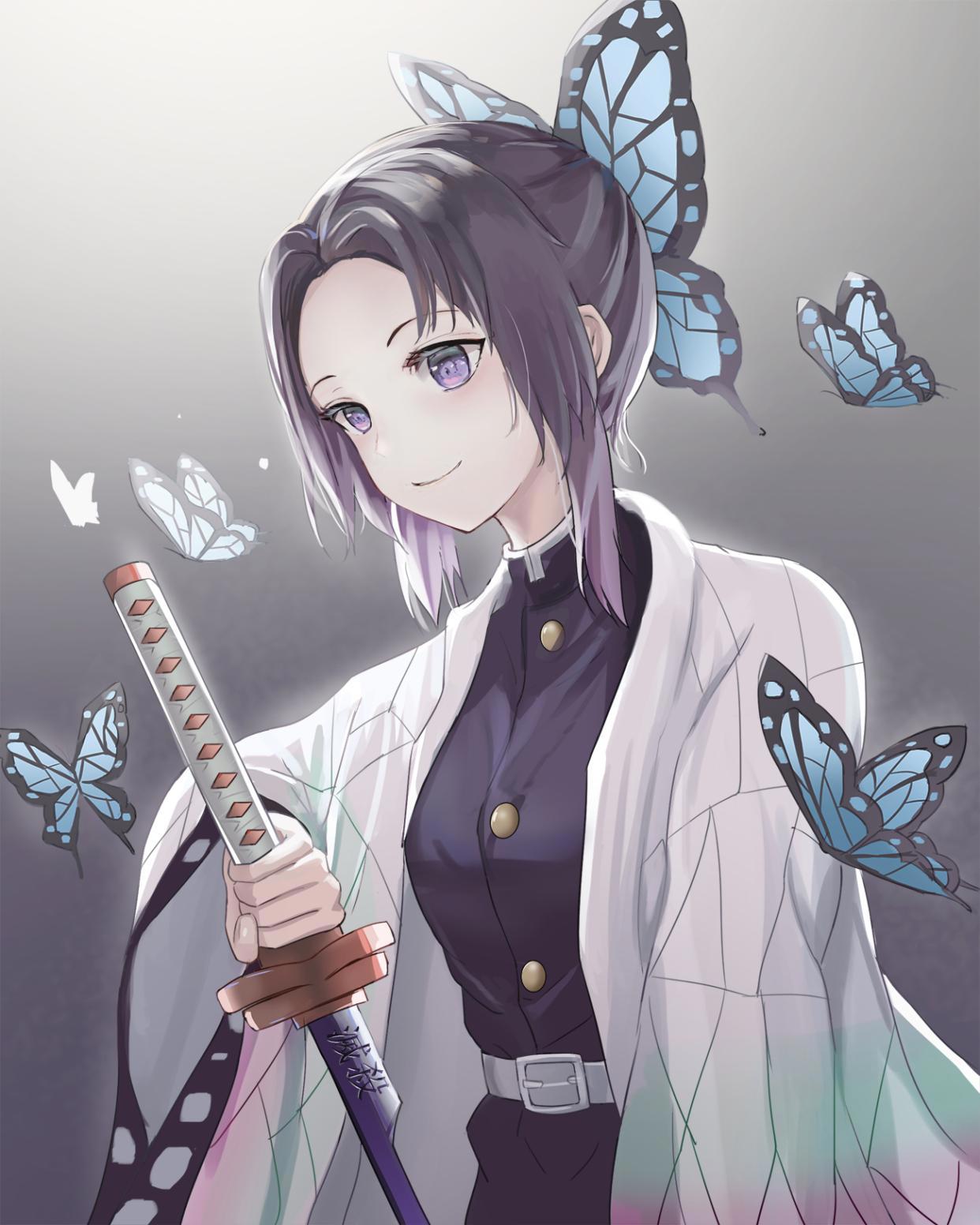 「鬼灭之刃」精选壁纸——蝴蝶忍篇