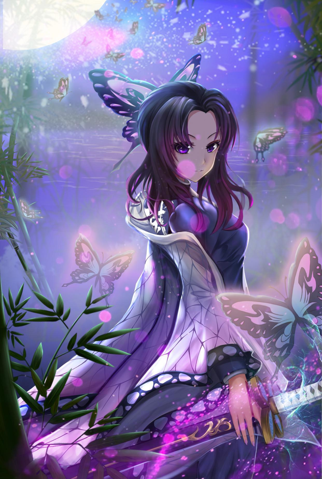 「鬼灭之刃」精选壁纸——蝴蝶忍篇