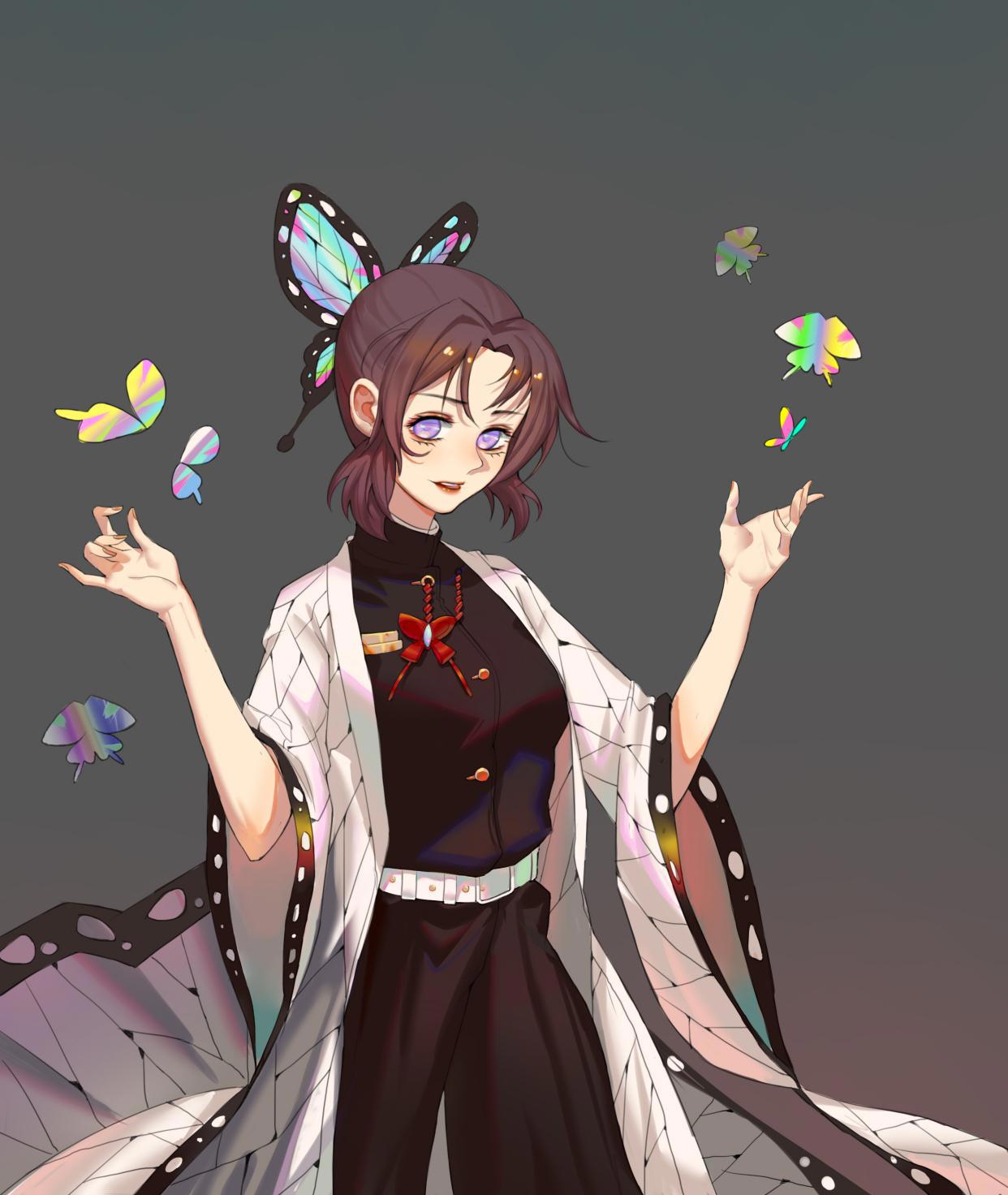 「鬼灭之刃」精选壁纸——蝴蝶忍篇