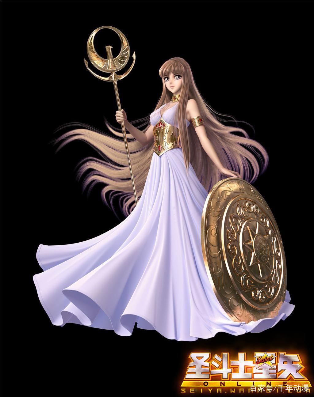 圣斗士星矢:五大女神级美女,时隔三十年,依然如此惊艳